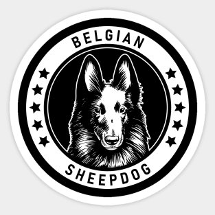 Belgian Sheepdog Fan Gift Sticker